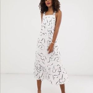 COPY - Asos midi sundress in contemporary print